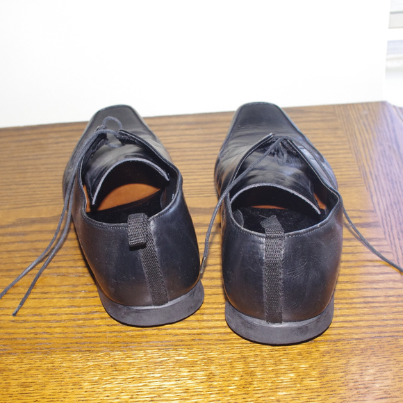 Prada Shoes Prada Leather Black Lace Up Mens Dress Shoes Poshmark